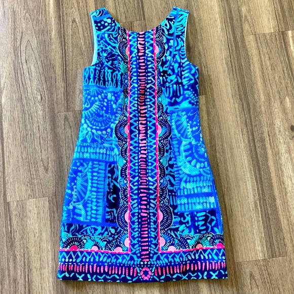 Lilly Pulitzer Dresses & Skirts - Lilly Pulitzer Mila Dress Deep Indigo Leid Back